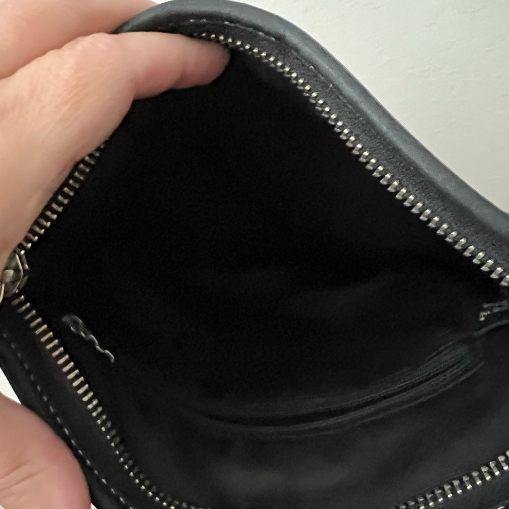 Coach Black Leather Crossbody Bag - Picture 4 of 11